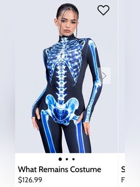 BADINKA Skeleton bodysuit